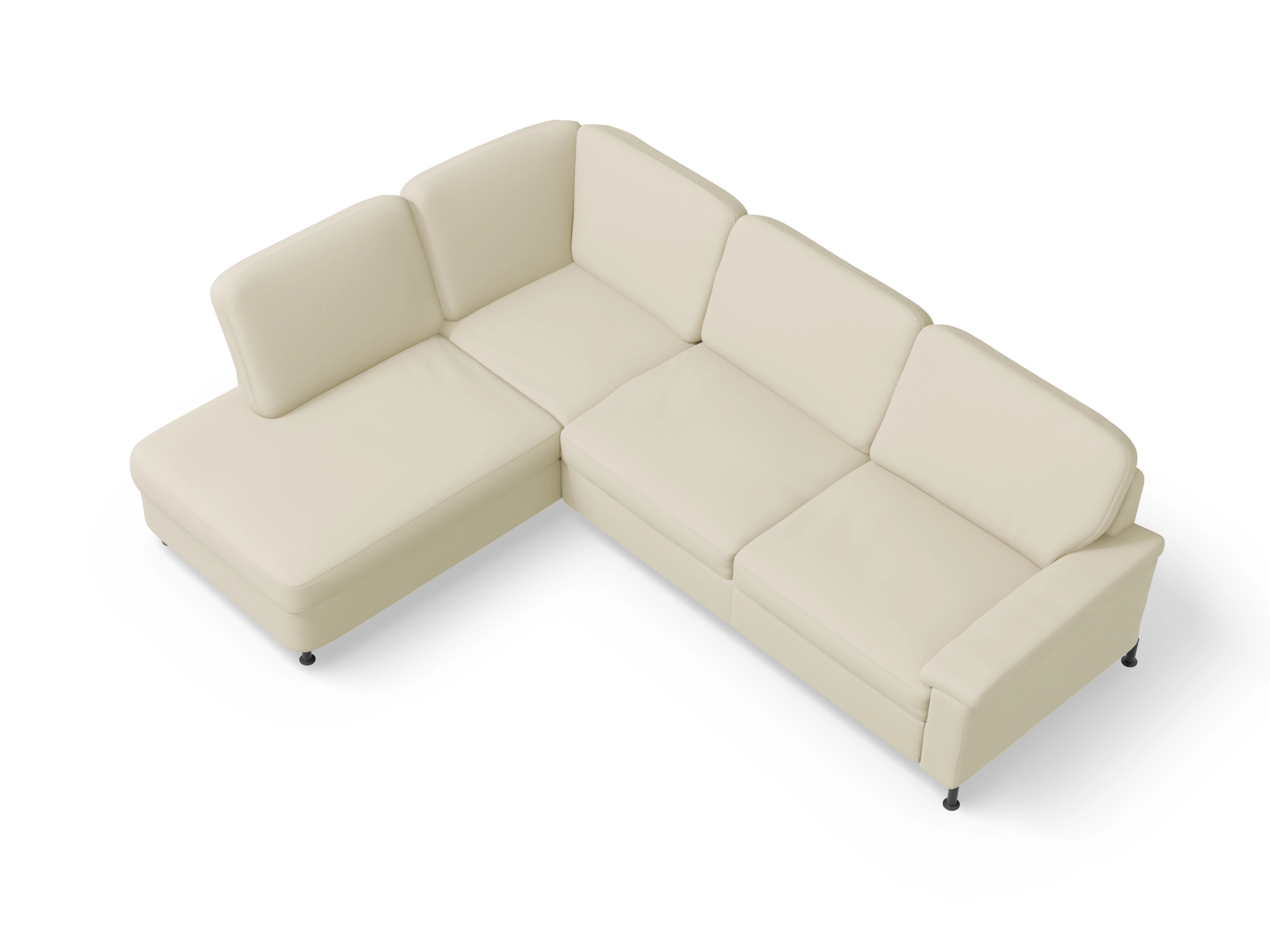 Sitz Concept Family 1101 1,5KOL_3R Ansicht des Produktes SC Family 1101 in Stoff Beige