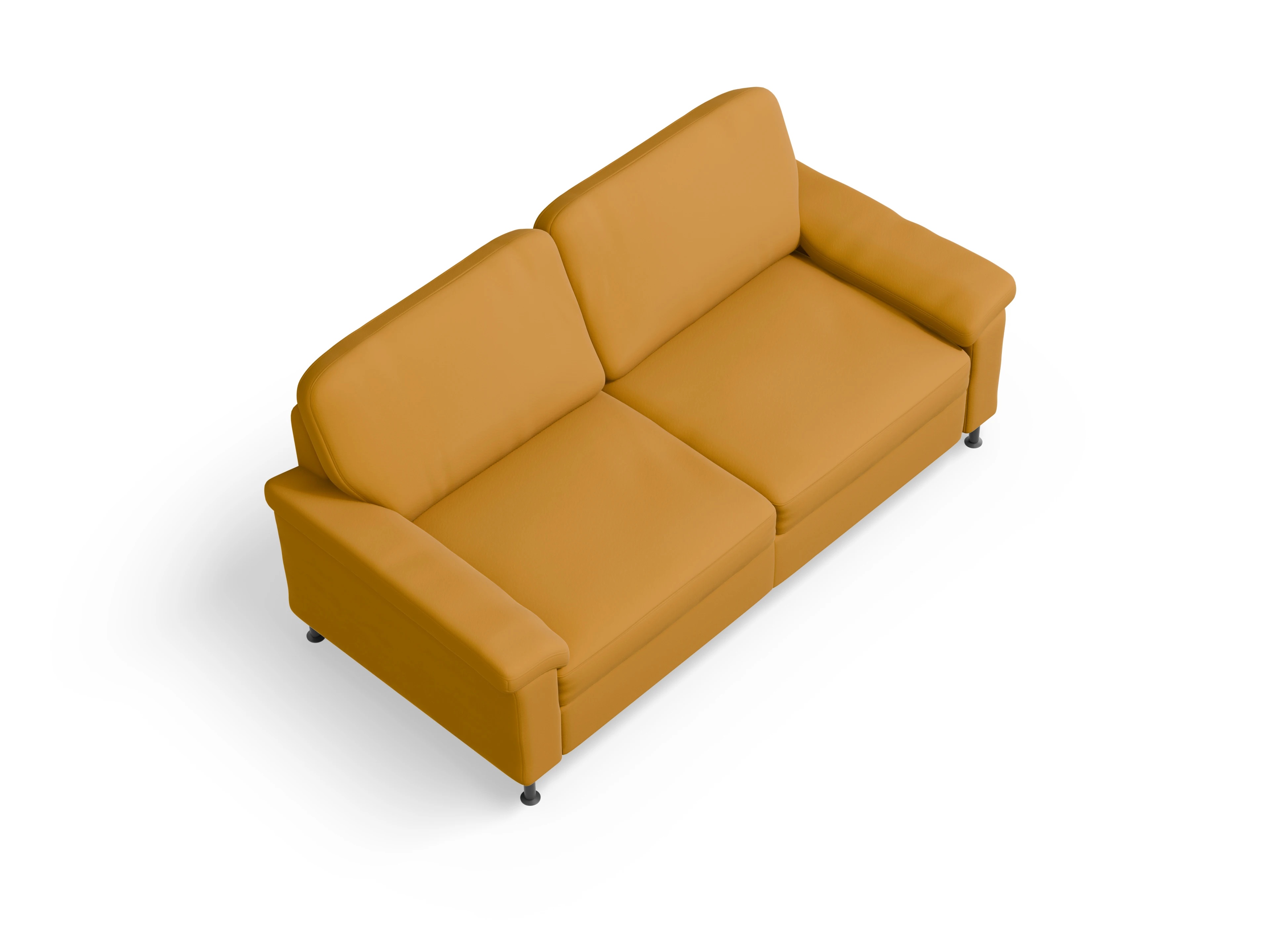Sitz Concept Family 1101 3-Sitzer Sofa Ansicht des Produktes SC Family 1101 3-Sitzer Sofa in Stoff Gelb