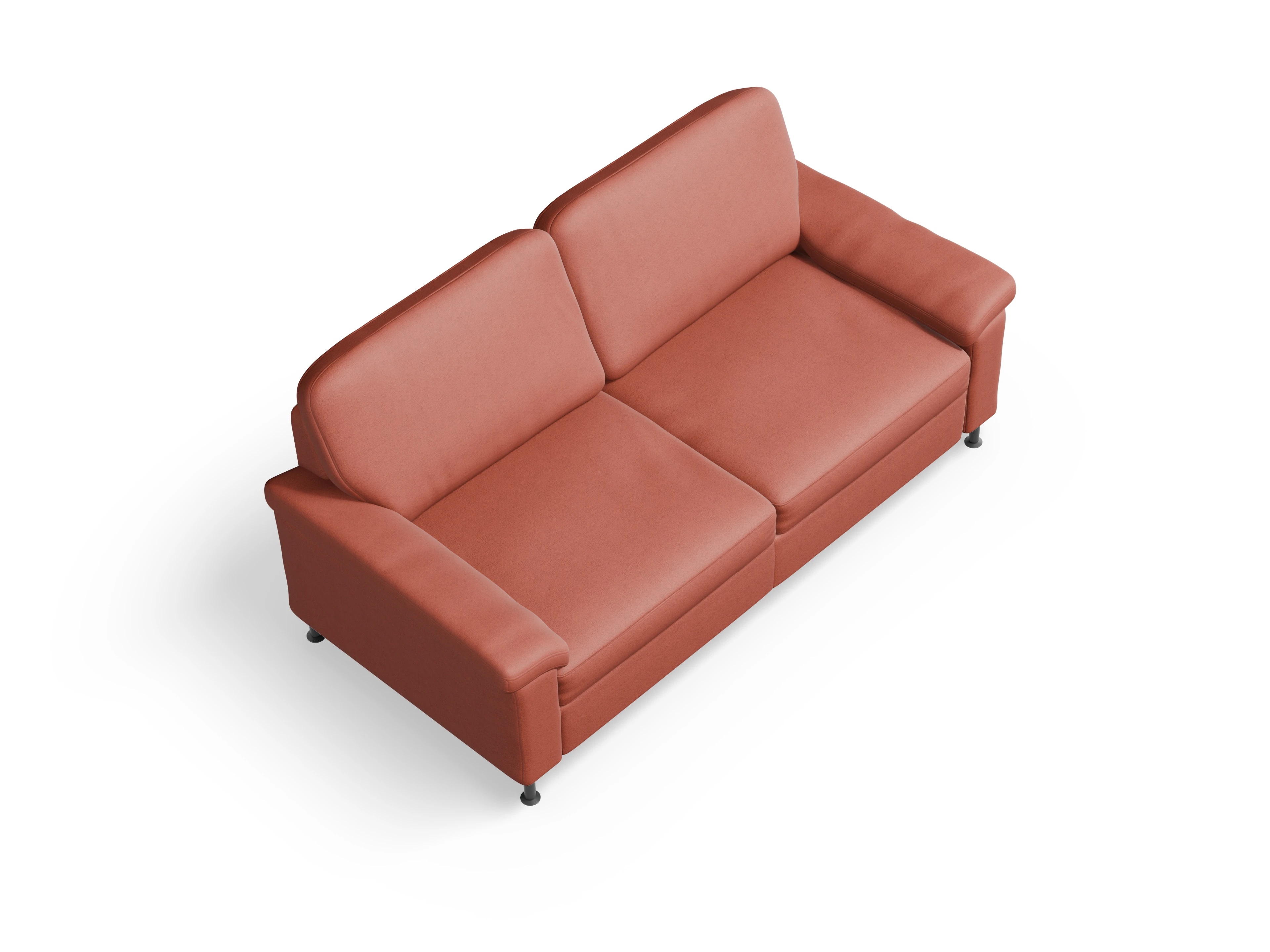 Sitz Concept Family 1101 3-Sitzer Sofa Ansicht des Produktes SC Family 1101 3-Sitzer Sofa in Stoff Rot