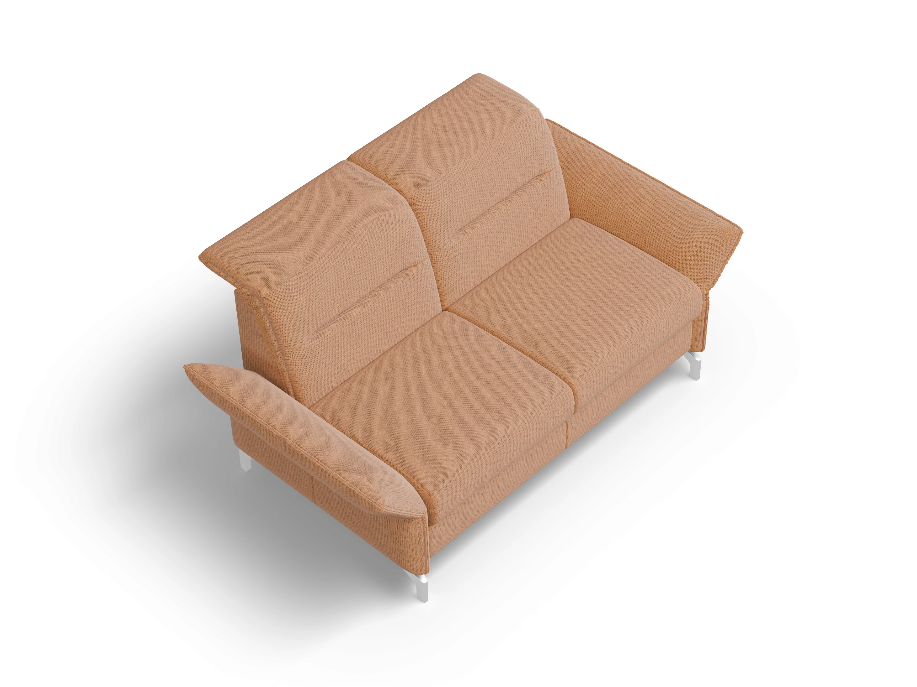 Rodriguez 2-Sitzer Sofa Ansicht des Produktes Rodriguez 2-Sitzer Sofa in Stoff Gelb