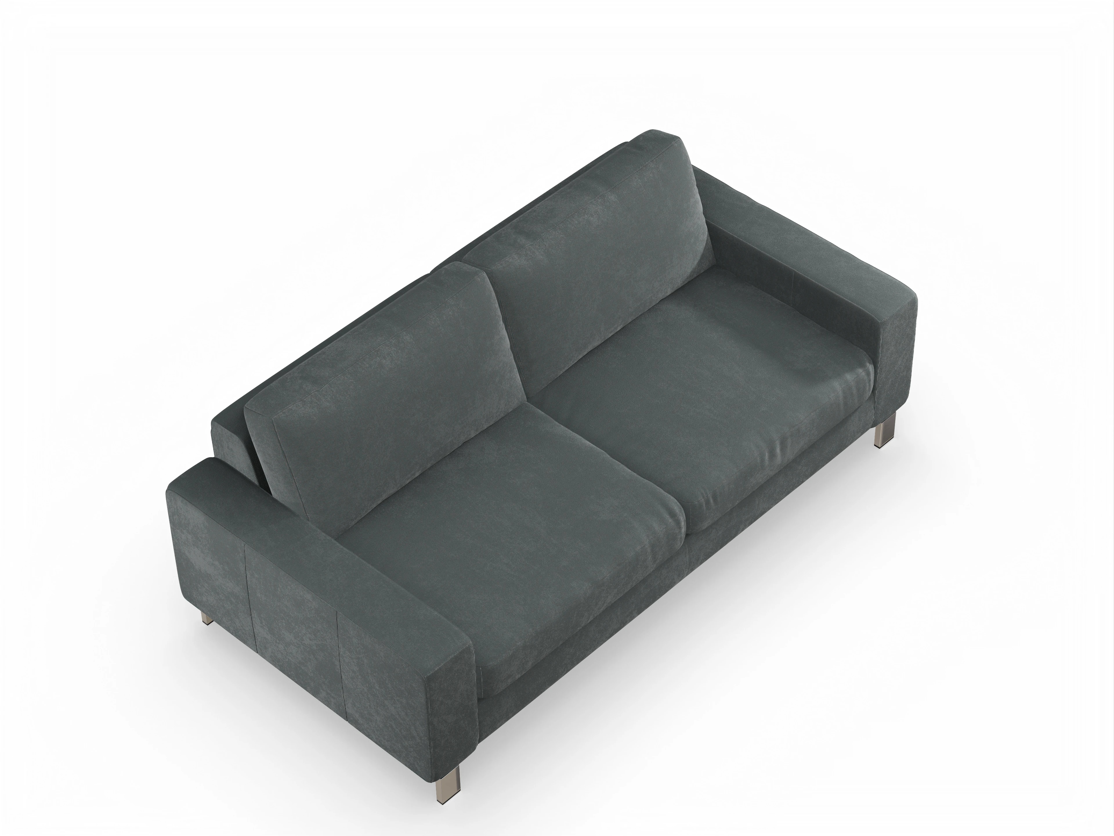 Ansicht des Produktes Indiana 2,5-Sitzer Sofa in Stoff Grau