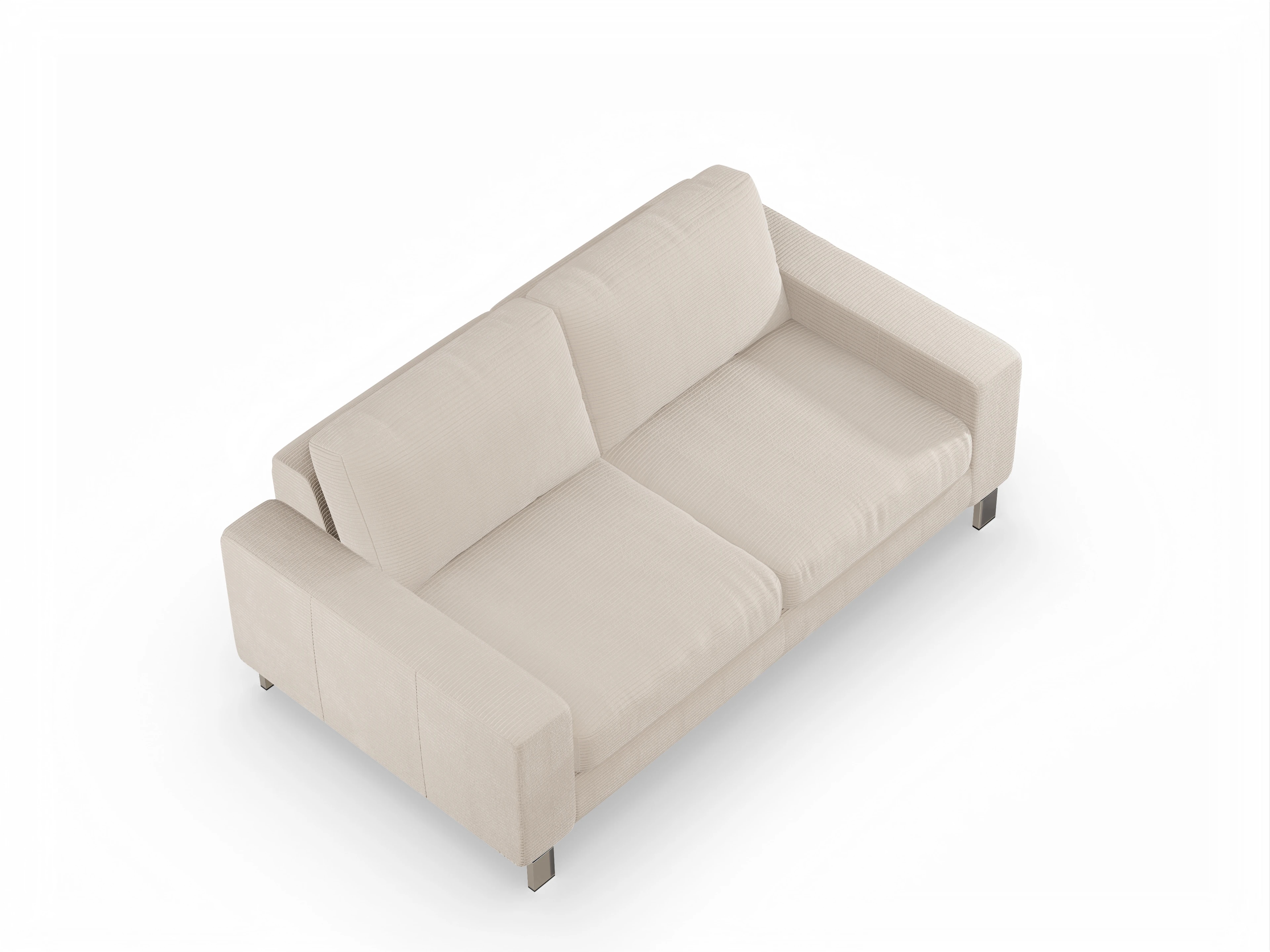 Ansicht des Produktes Indiana 2-Sitzer Sofa in Stoff Beige