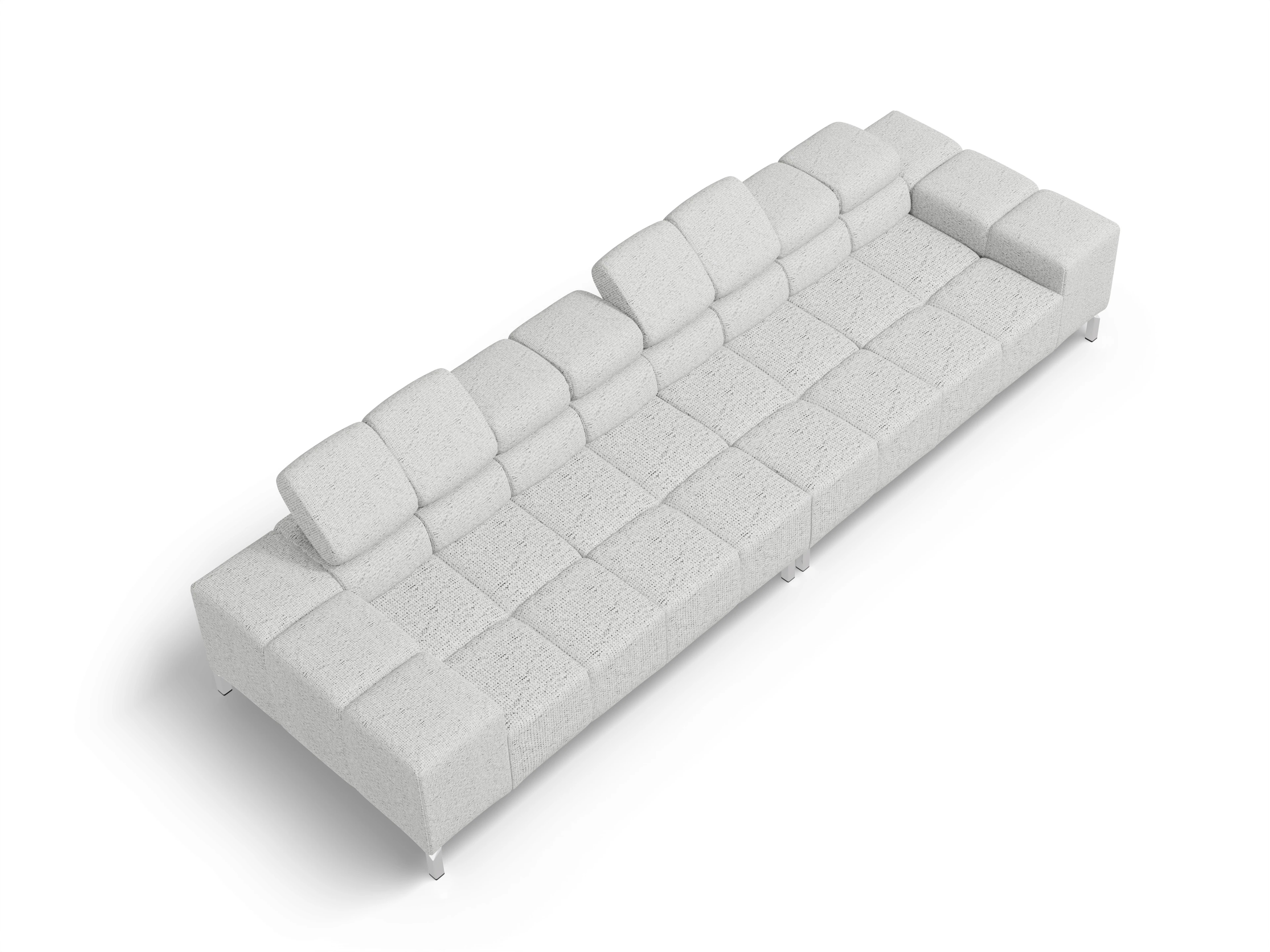 Wilo 4-Sitzer Sofa Ansicht des Produktes Wilo 4-Sitzer Sofa in Stoff Grau