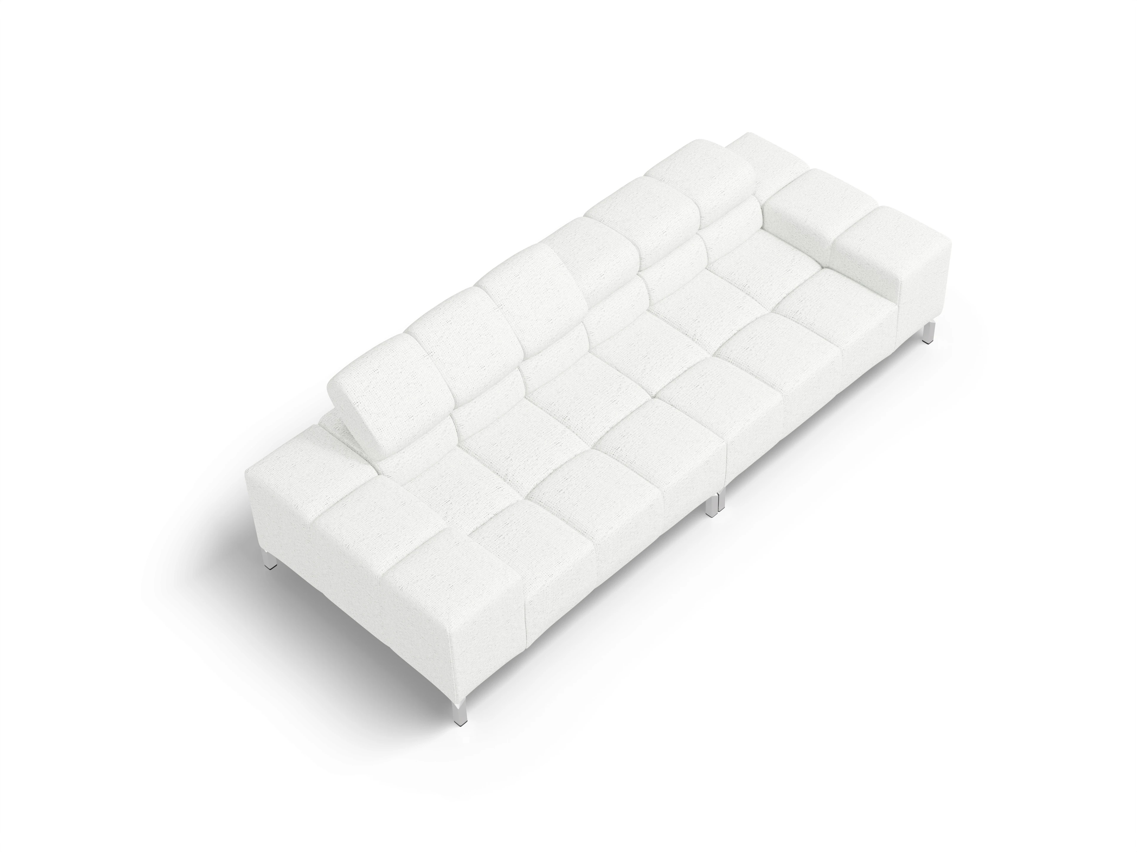 Ansicht des Produktes Wilo 3-Sitzer Sofa in Stoff Weiss