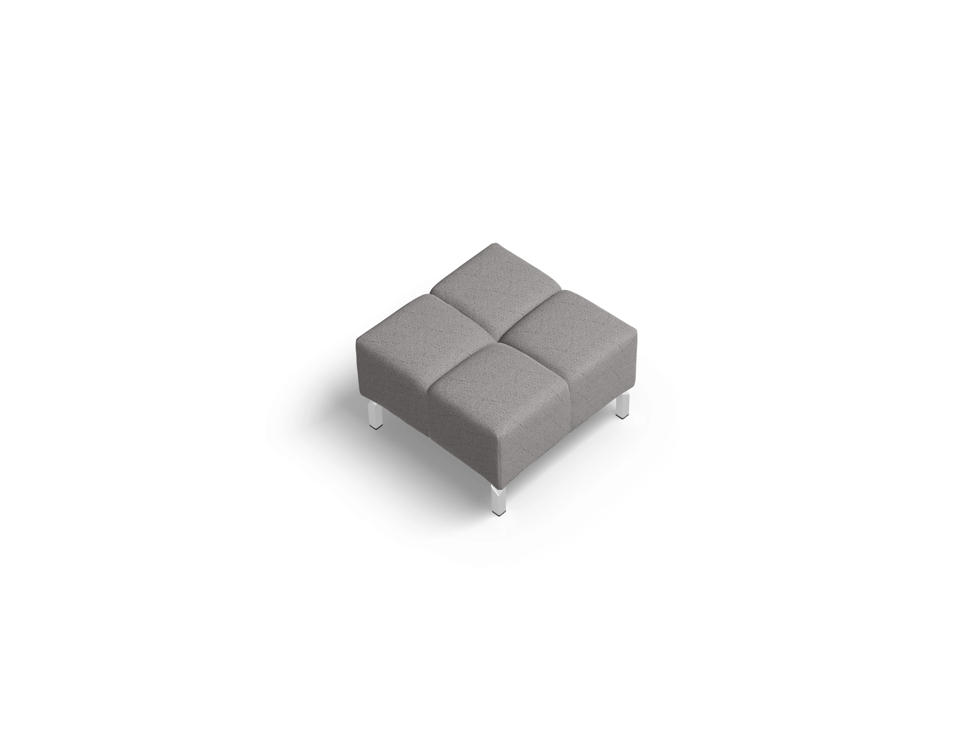 Wilo Hocker medium Ansicht des Produktes Wilo Hocker in Stoff Grau