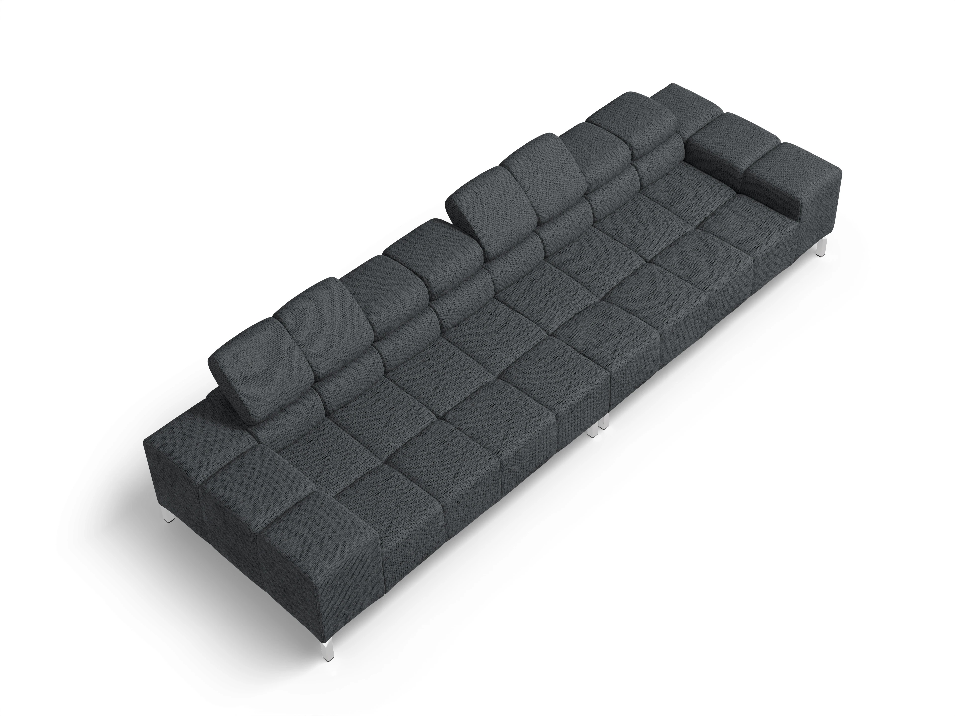 Wilo 4-Sitzer Sofa Ansicht des Produktes Wilo 4-Sitzer Sofa in Stoff Grau