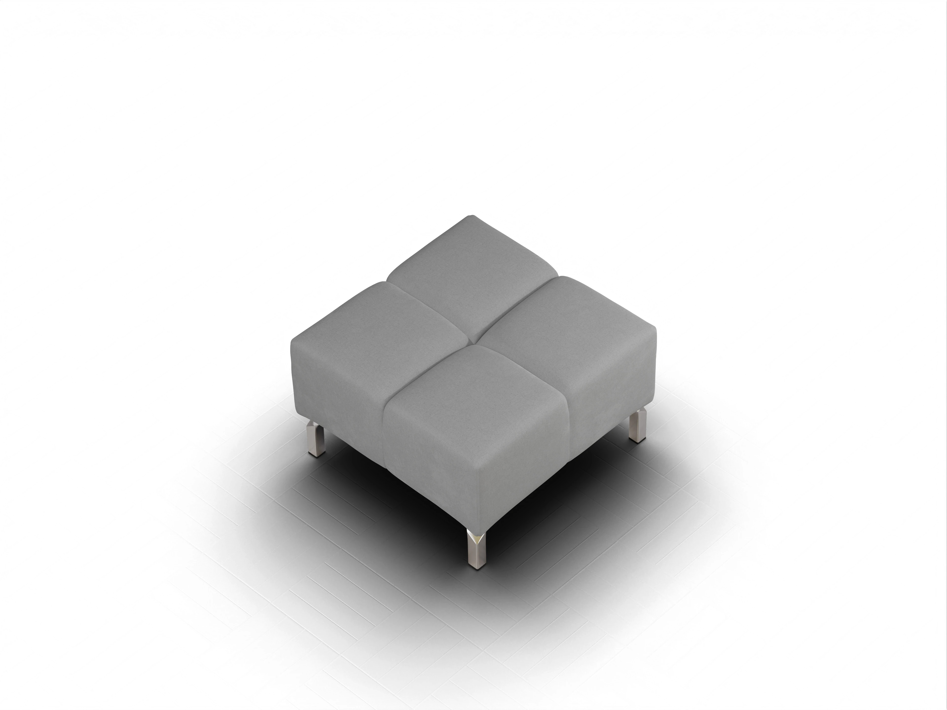 Ansicht des Produktes Wilo Hocker in Stoff Grau