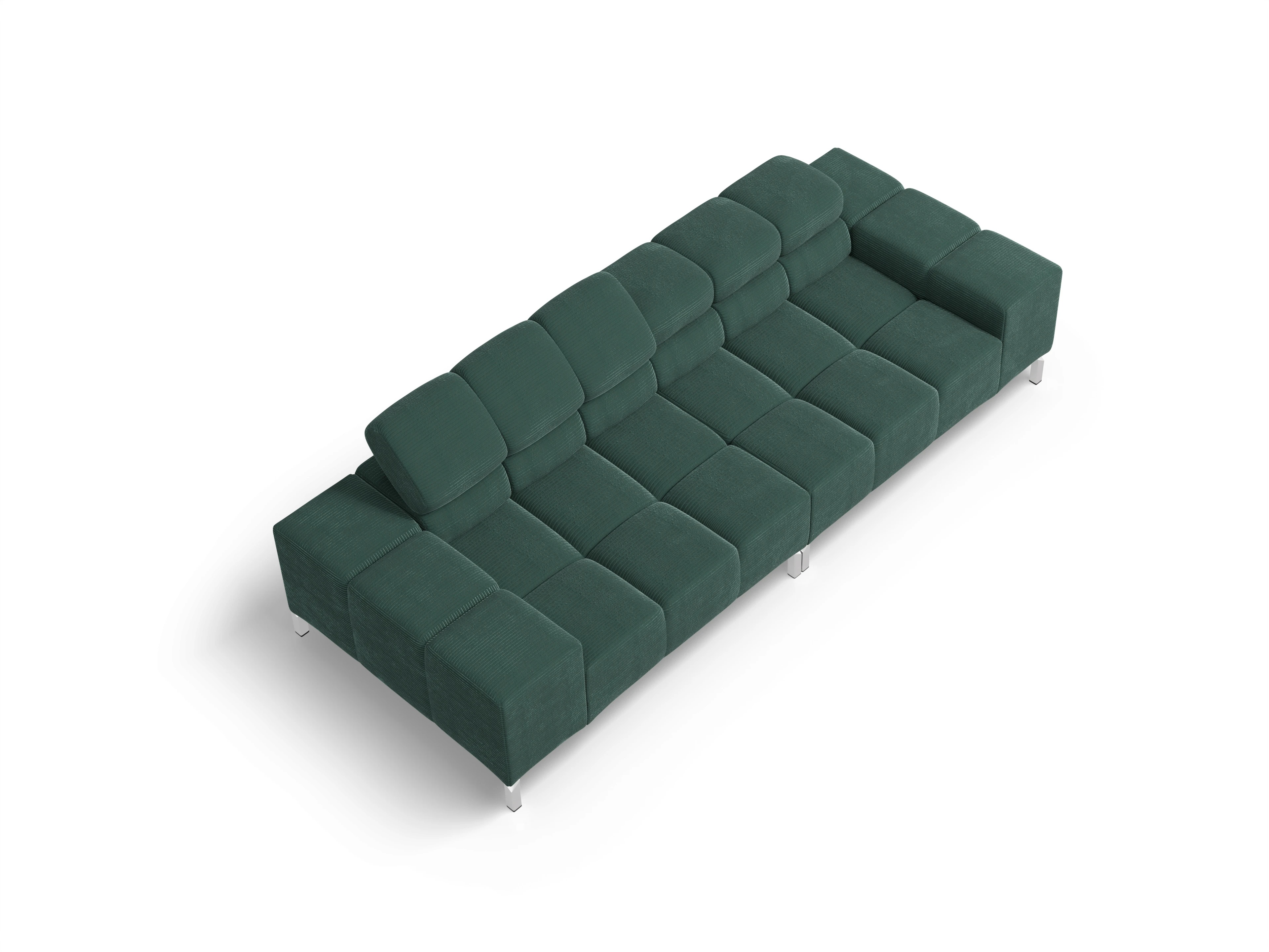 Ansicht des Produktes Wilo 3-Sitzer Sofa in Stoff Grün