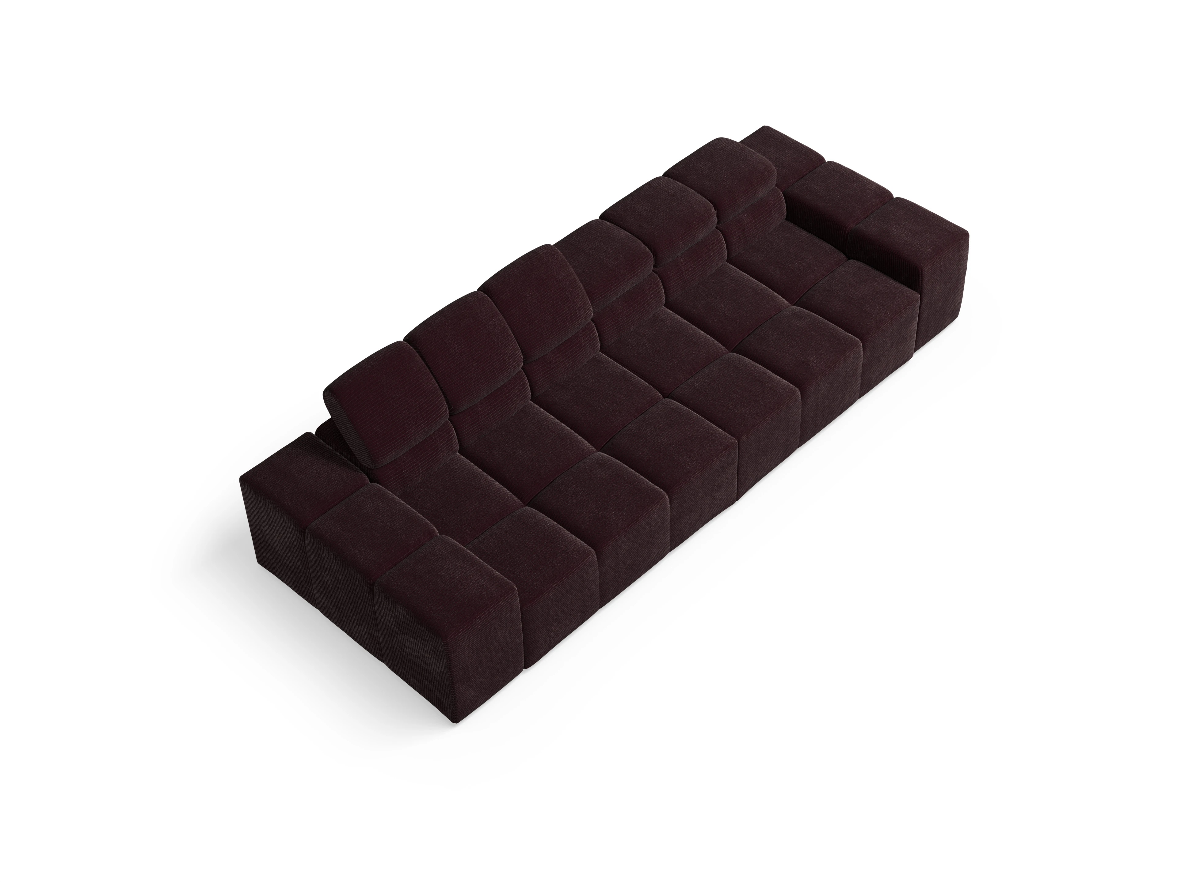 Camara 3-Sitzer Sofa Ansicht des Produktes Camara 2.0 3-Sitzer Sofa in Stoff Braun
