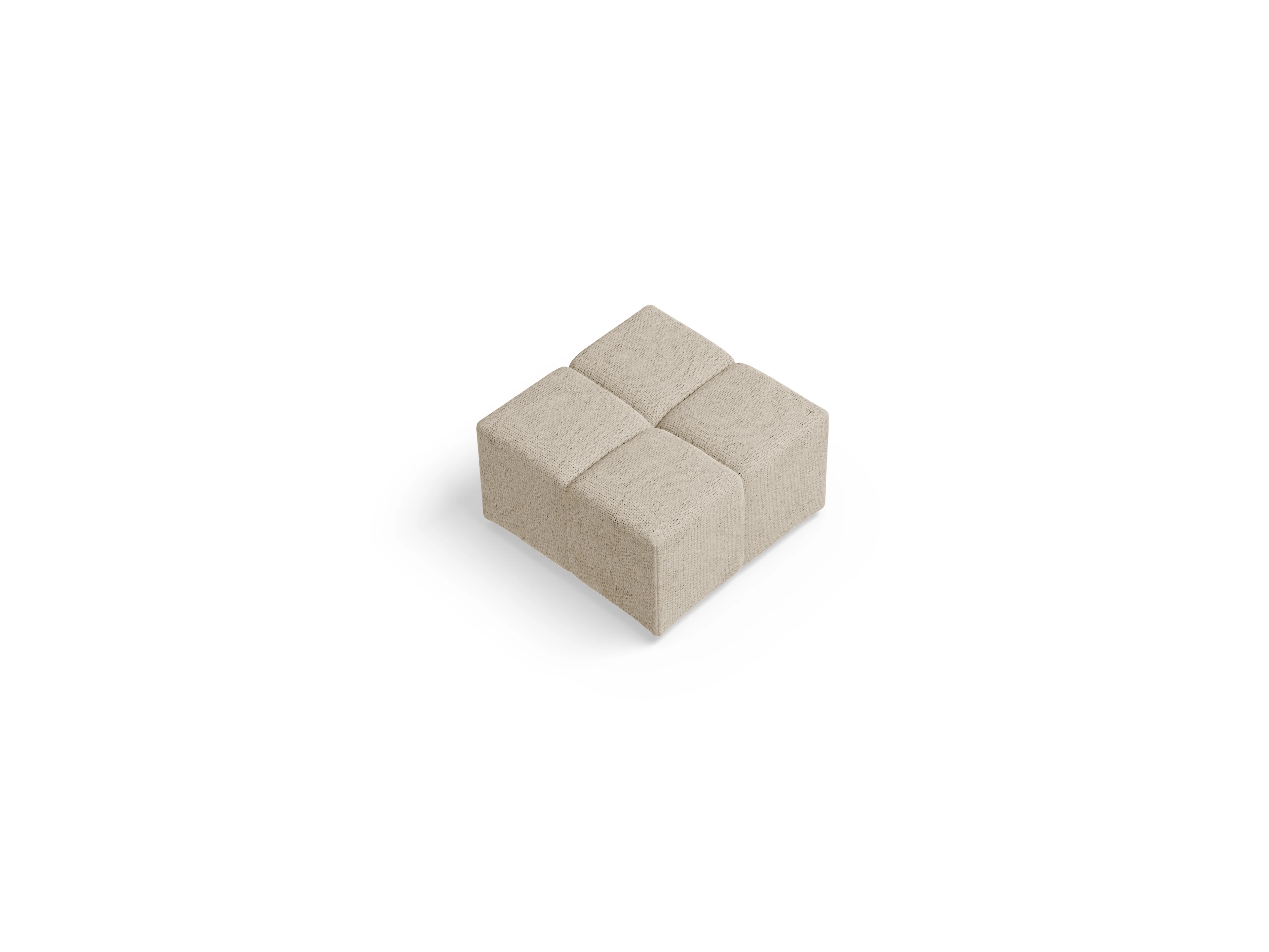 Camara Hocker medium Ansicht des Produktes Camara 2.0 Hocker in Stoff Beige