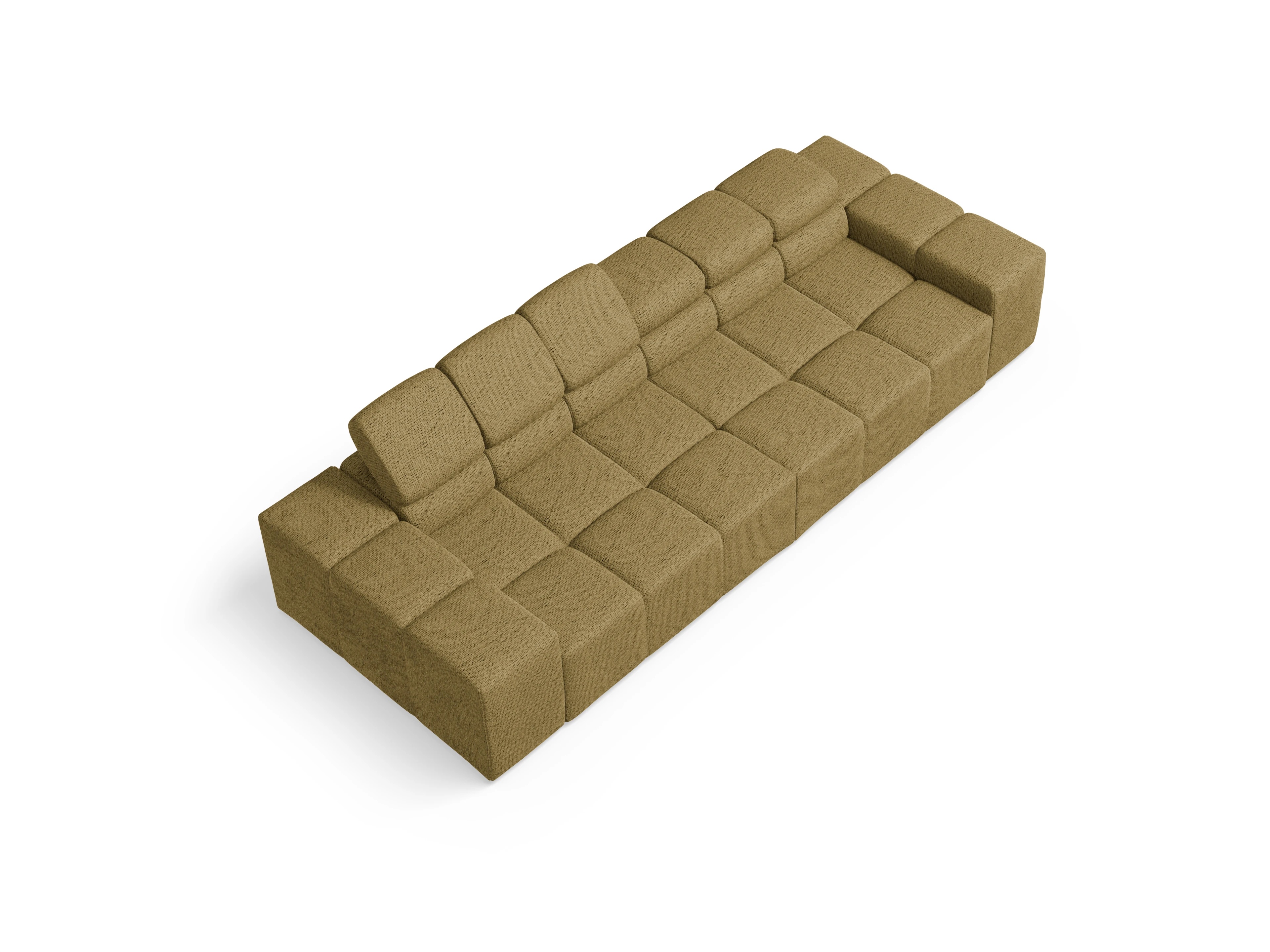 Ansicht des Produktes Camara 2.0 3-Sitzer Sofa in Stoff Gelb