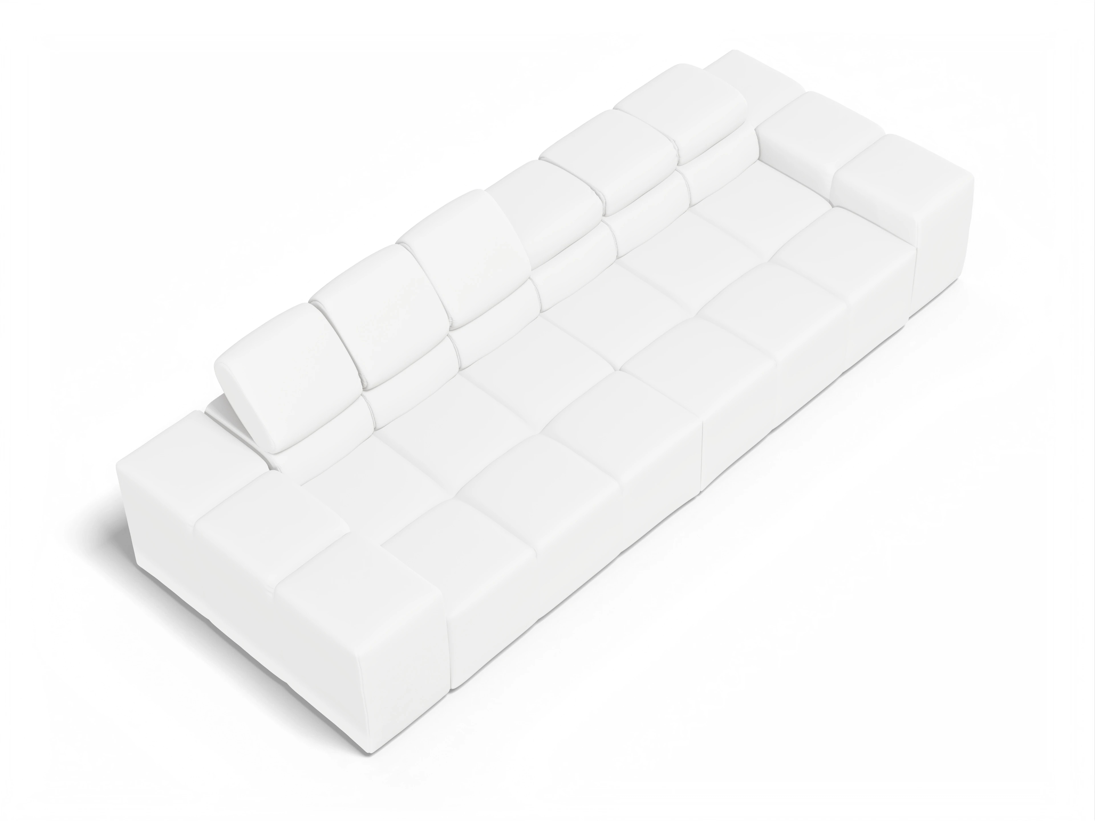 Ansicht des Produktes Camara 2.0 3-Sitzer Sofa in Leder Beige