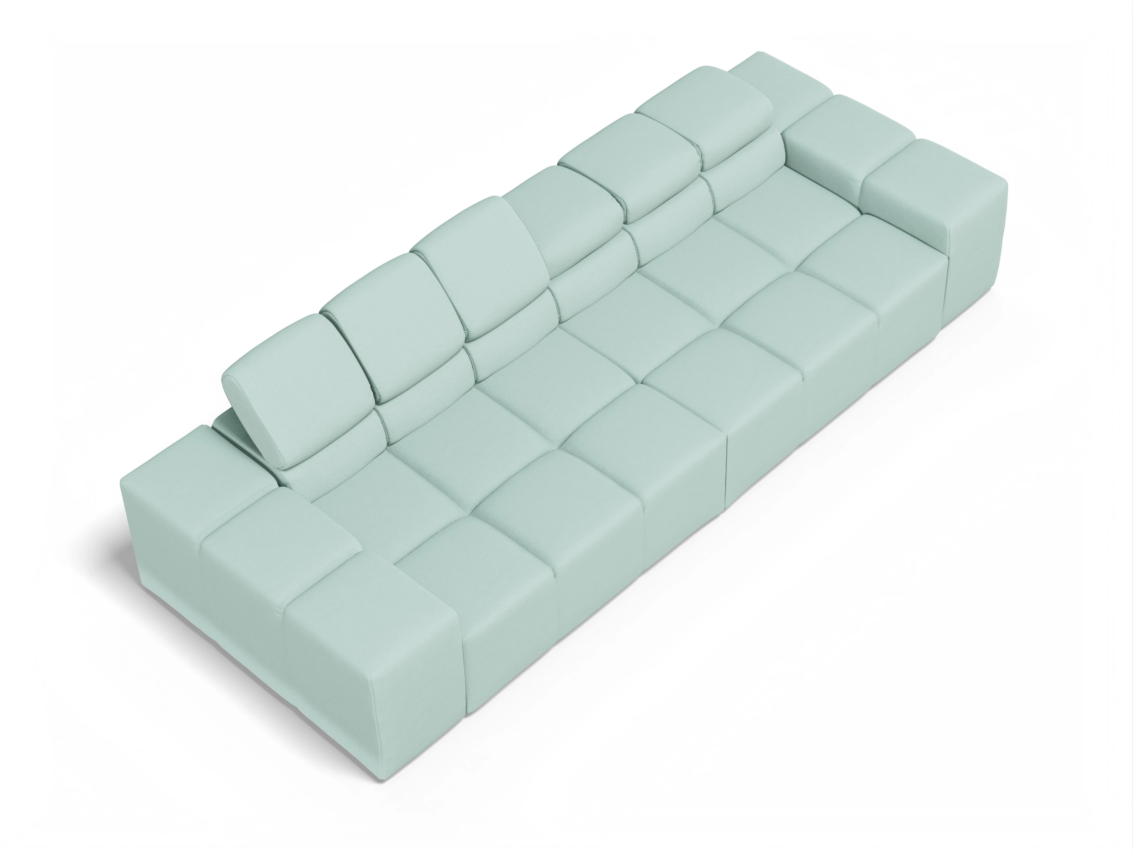 Ansicht des Produktes Camara 2.0 3-Sitzer Sofa in Stoff Grün