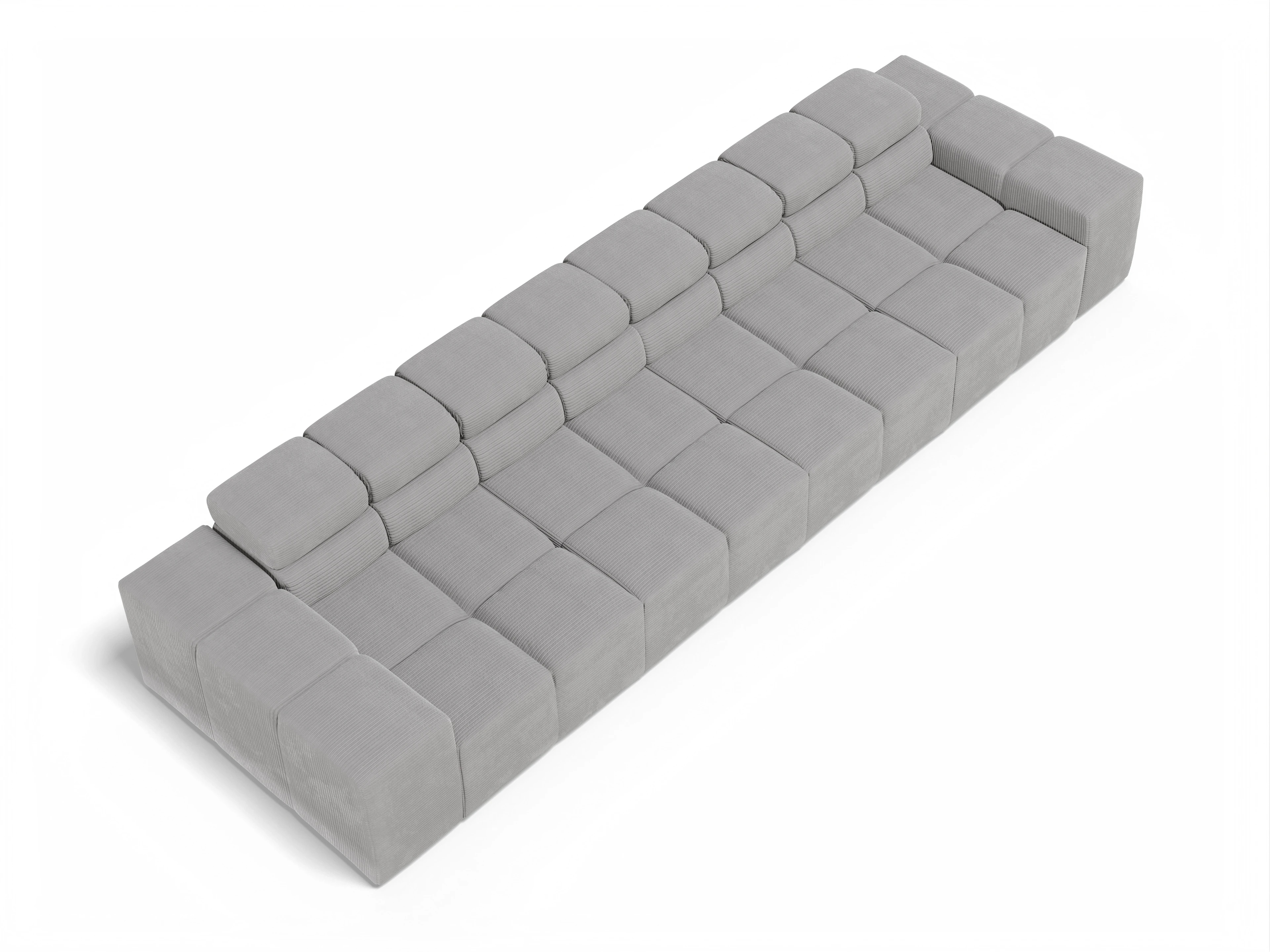 Ansicht des Produktes Camara 2.0 4-Sitzer Sofa in Stoff Grau