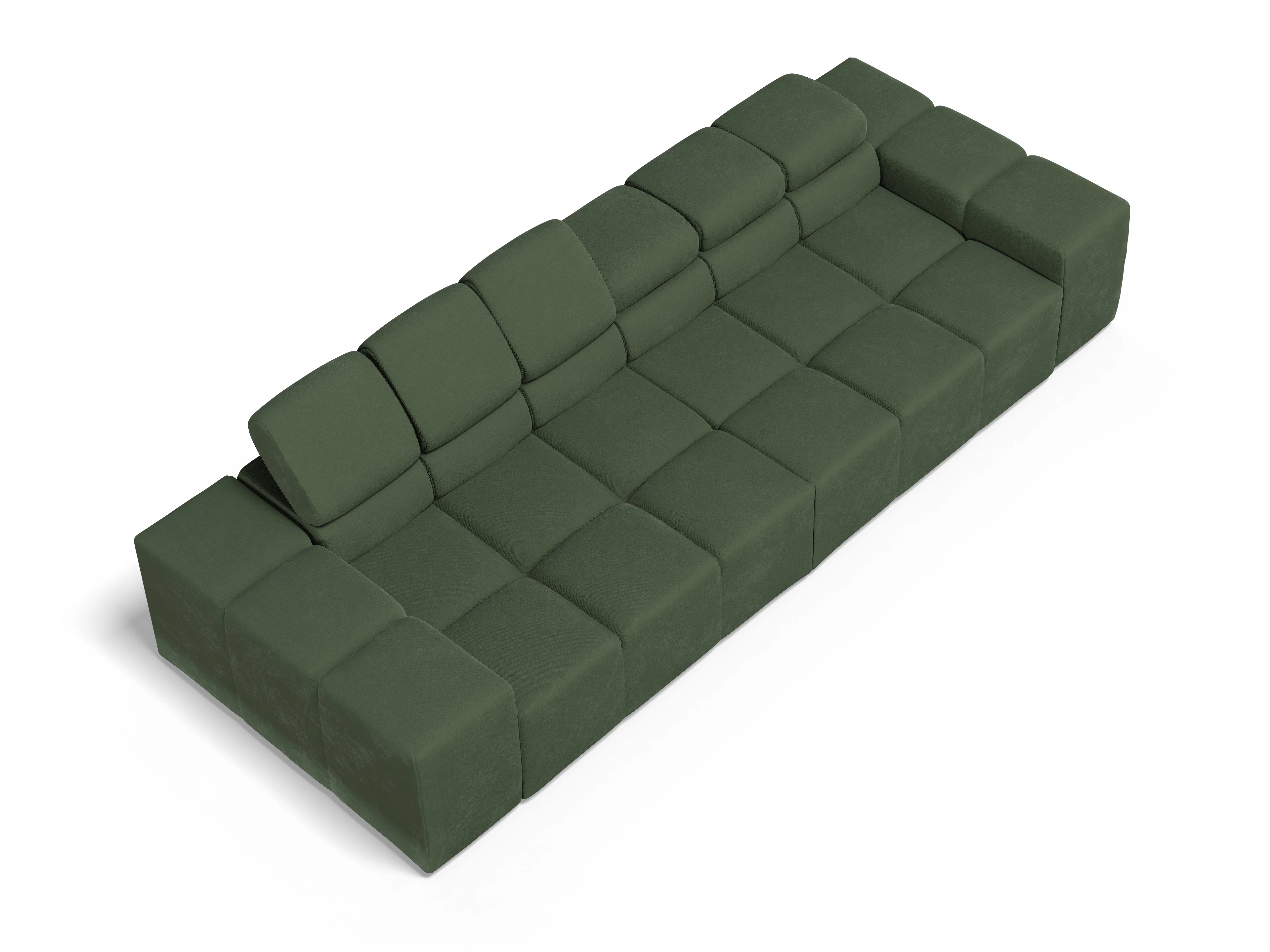 Ansicht des Produktes Camara 2.0 3-Sitzer Sofa in Stoff Grün