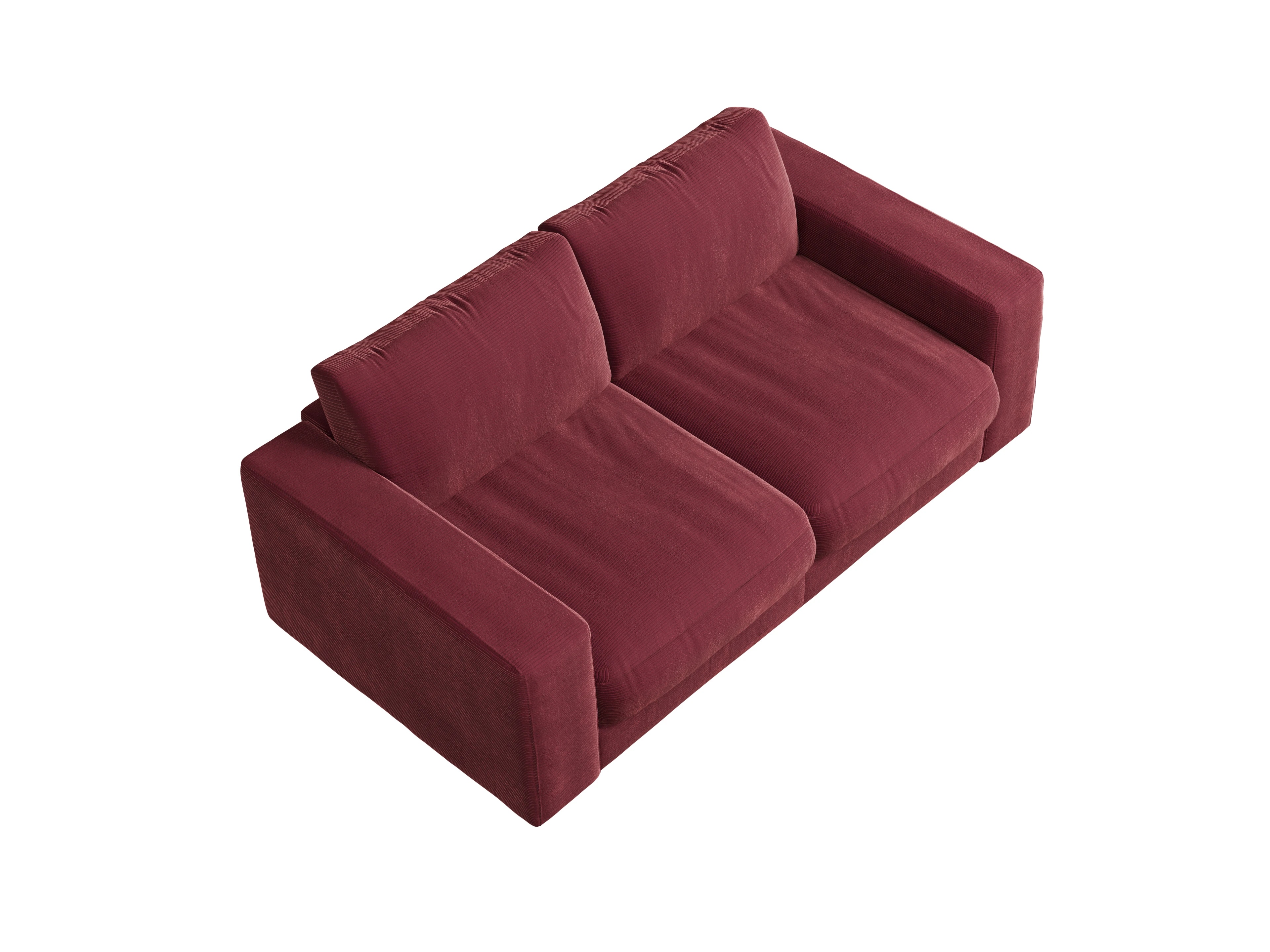 Ansicht des Produktes Mammut Plus 2.0 2-Sitzer Sofa in Stoff Rot
