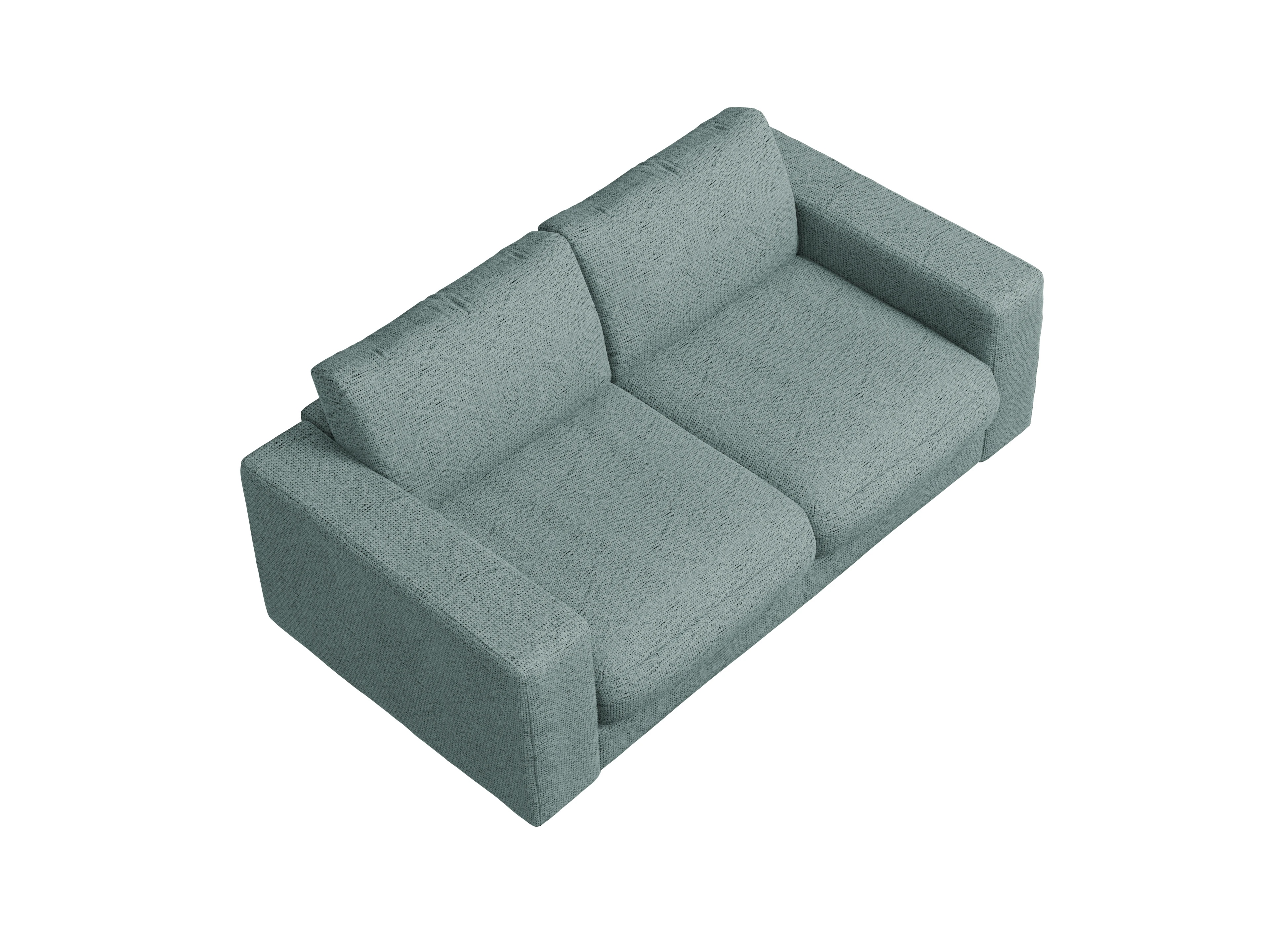 Mammut 2-Sitzer Sofa Ansicht des Produktes Mammut Plus 2.0 2-Sitzer Sofa in Stoff Blau