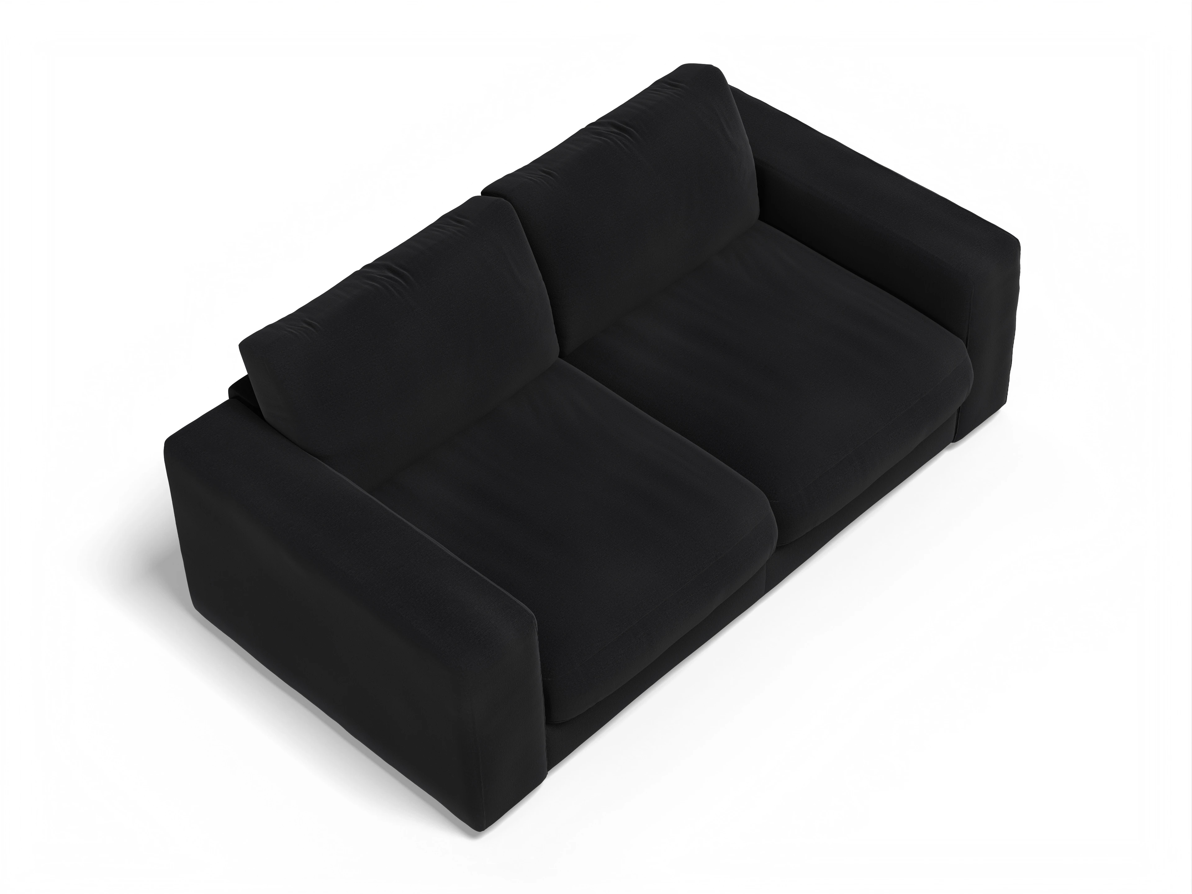 Ansicht des Produktes Mammut Plus 2.0 2-Sitzer Sofa in Stoff Schwarz