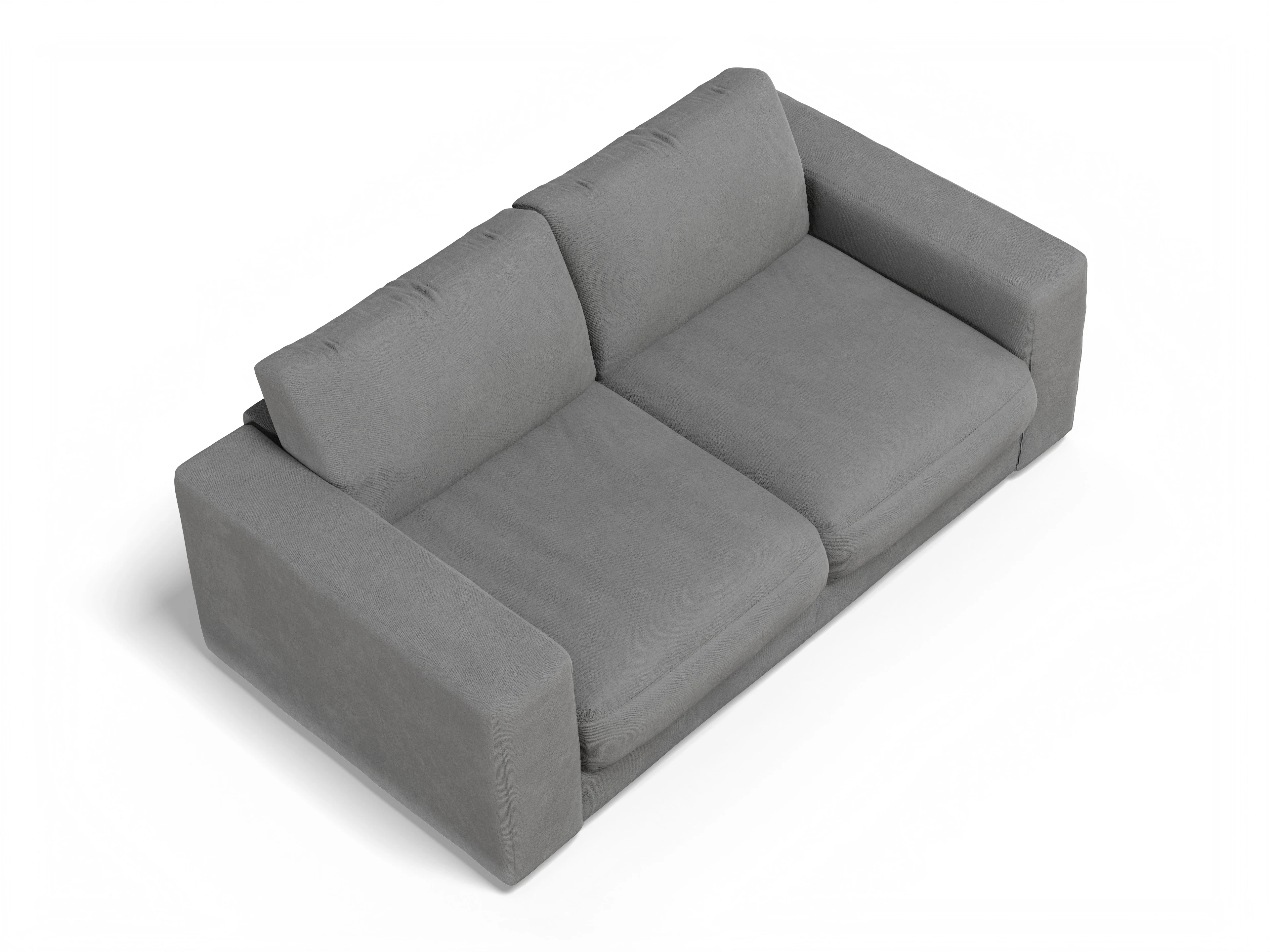 Ansicht des Produktes Mammut Plus 2.0 2-Sitzer Sofa in Stoff Grau