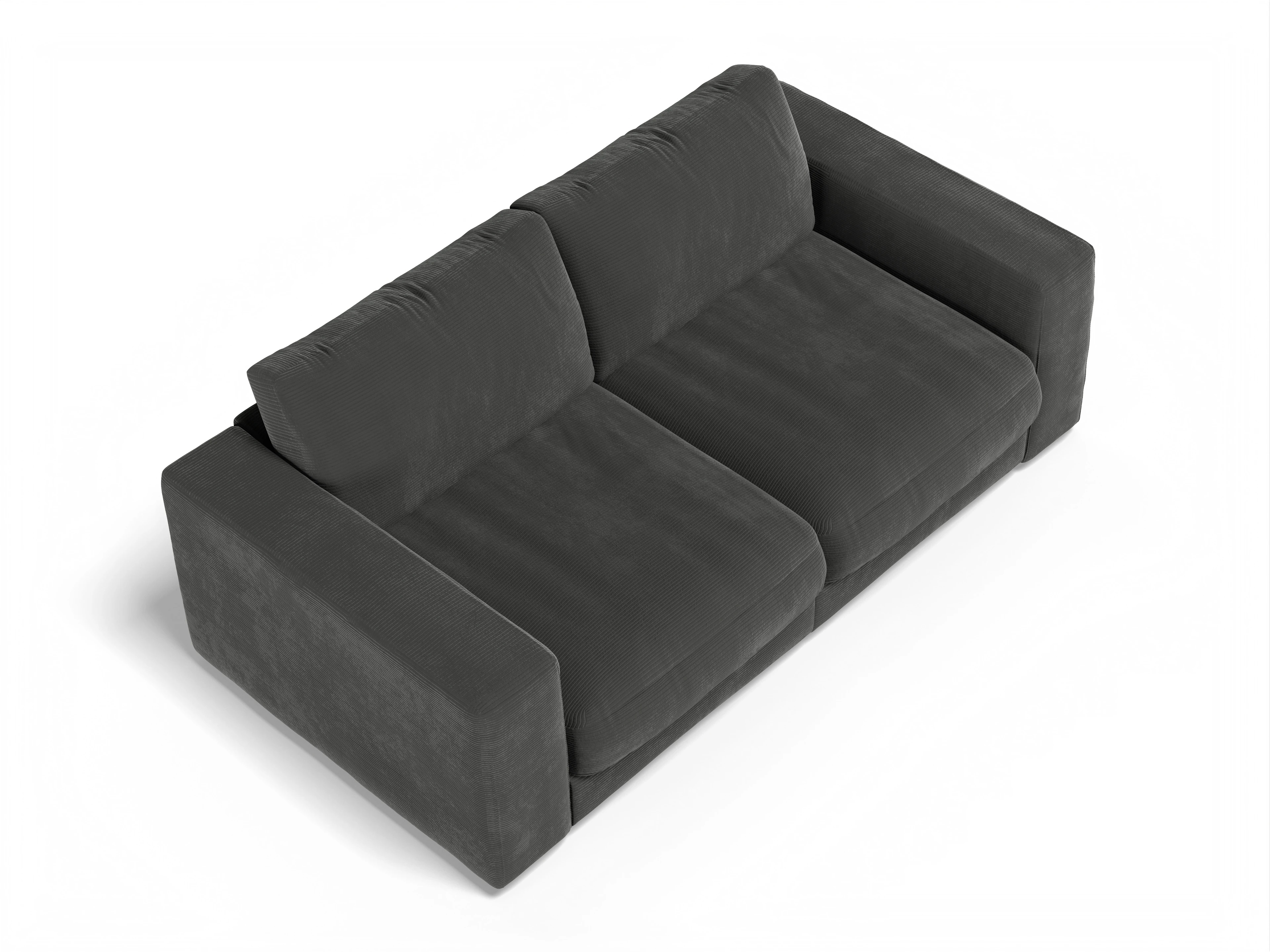 Ansicht des Produktes Mammut Plus 2.0 3-Sitzer Sofa in Stoff Grau