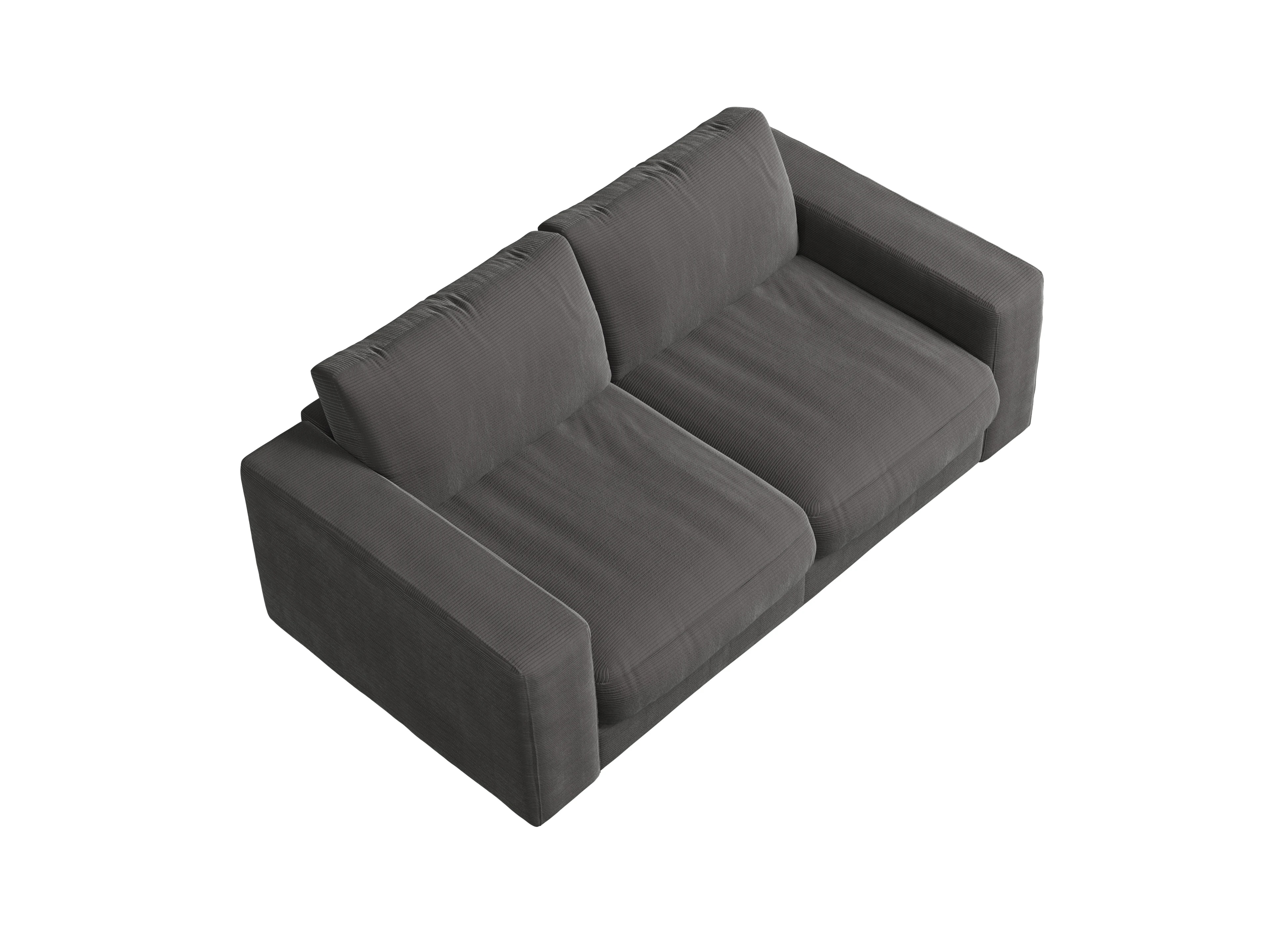 Ansicht des Produktes Mammut Plus 2.0 2-Sitzer Sofa in Stoff Grau