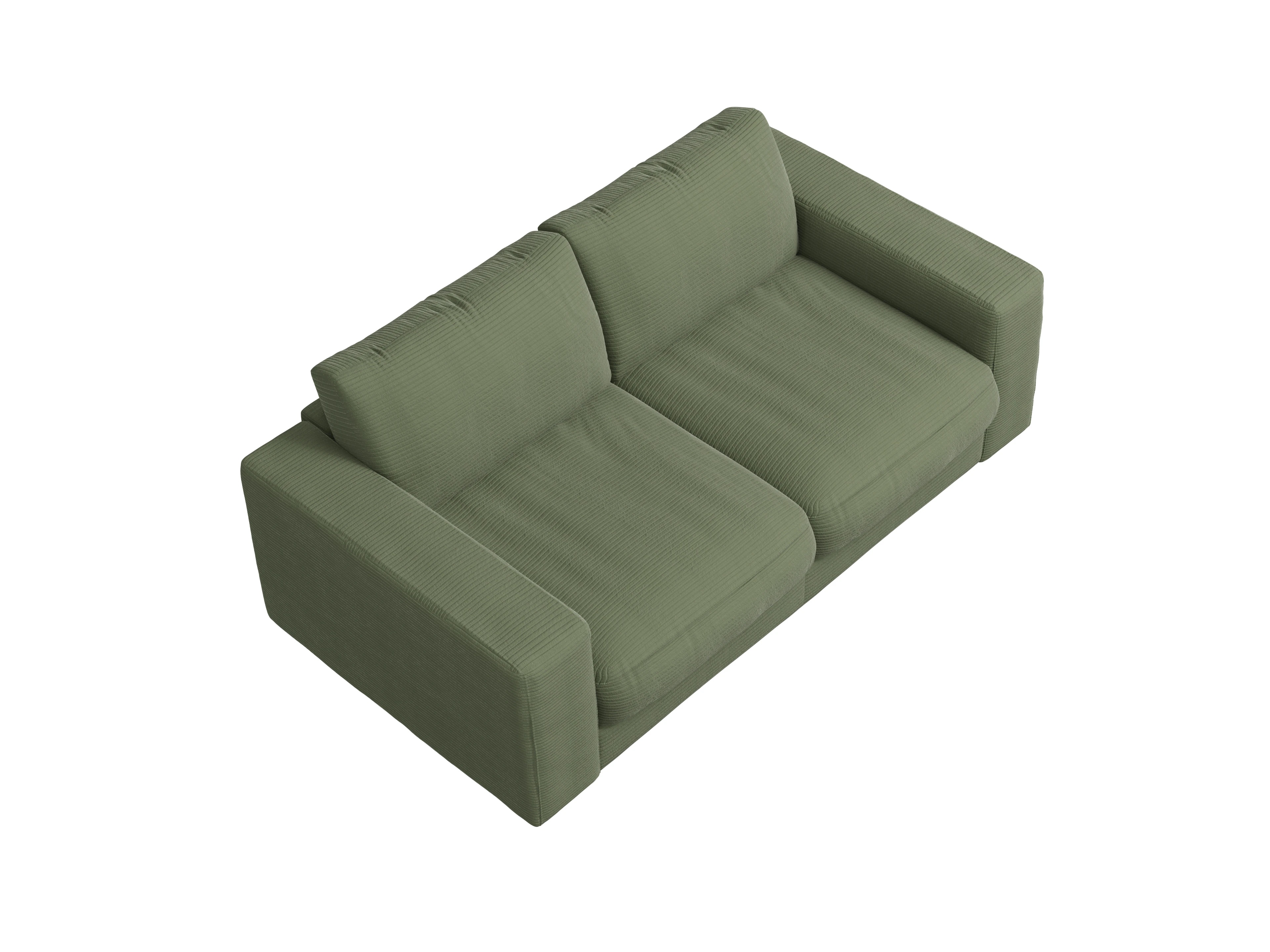 Ansicht des Produktes Mammut Plus 2.0 2-Sitzer Sofa in Stoff Grün